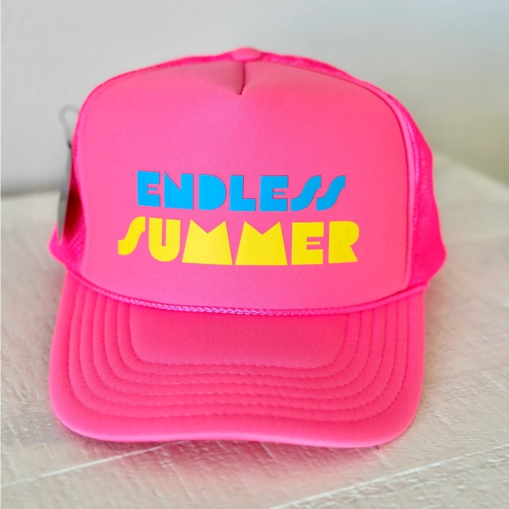Endless Summer Pink Trucker Hat